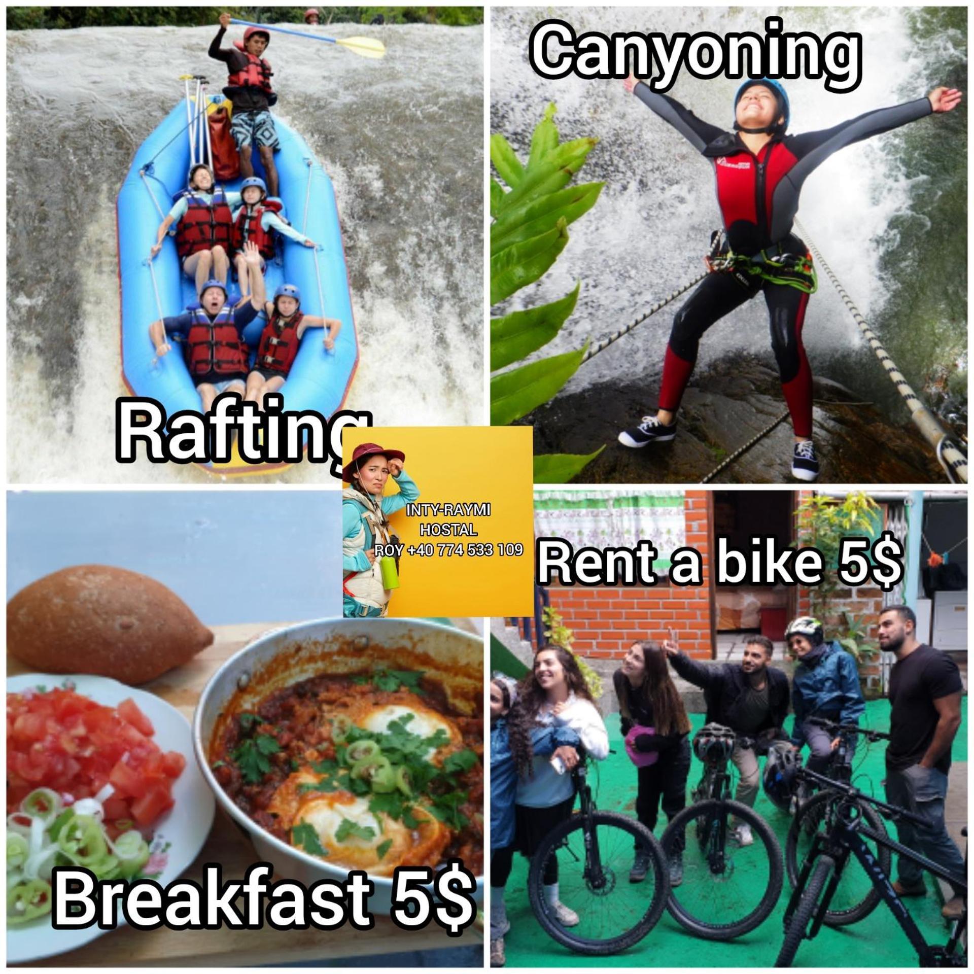 באניוס Hostal Inti Raymi Backpackers מראה חיצוני תמונה